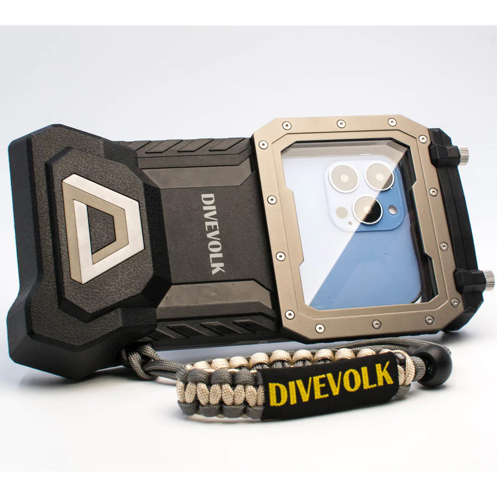 DIVEVOLK SeaTouch 4 MAX Housing for iPhone 12/ 13/ 14/ 15 DIVEVOLK SeaTouch 4 MAX Housing for iPhone 12/ 13/ 14/ 15